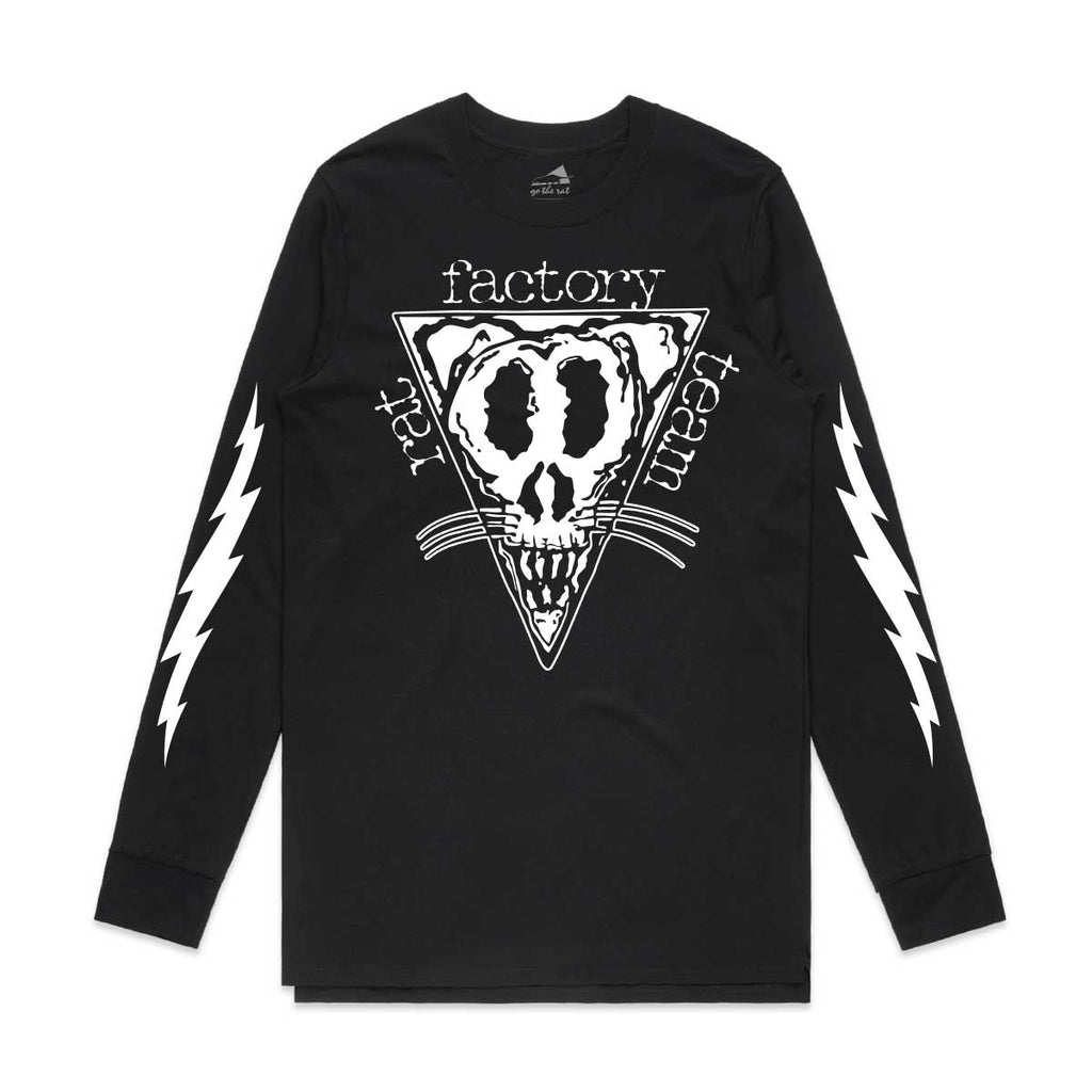 Rat Racing Factory Lightning Long Sleeve Tee - Black